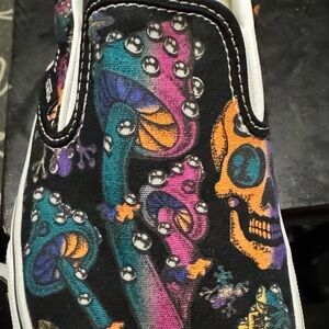 Vans Multicolor Artistic Slip-Ons